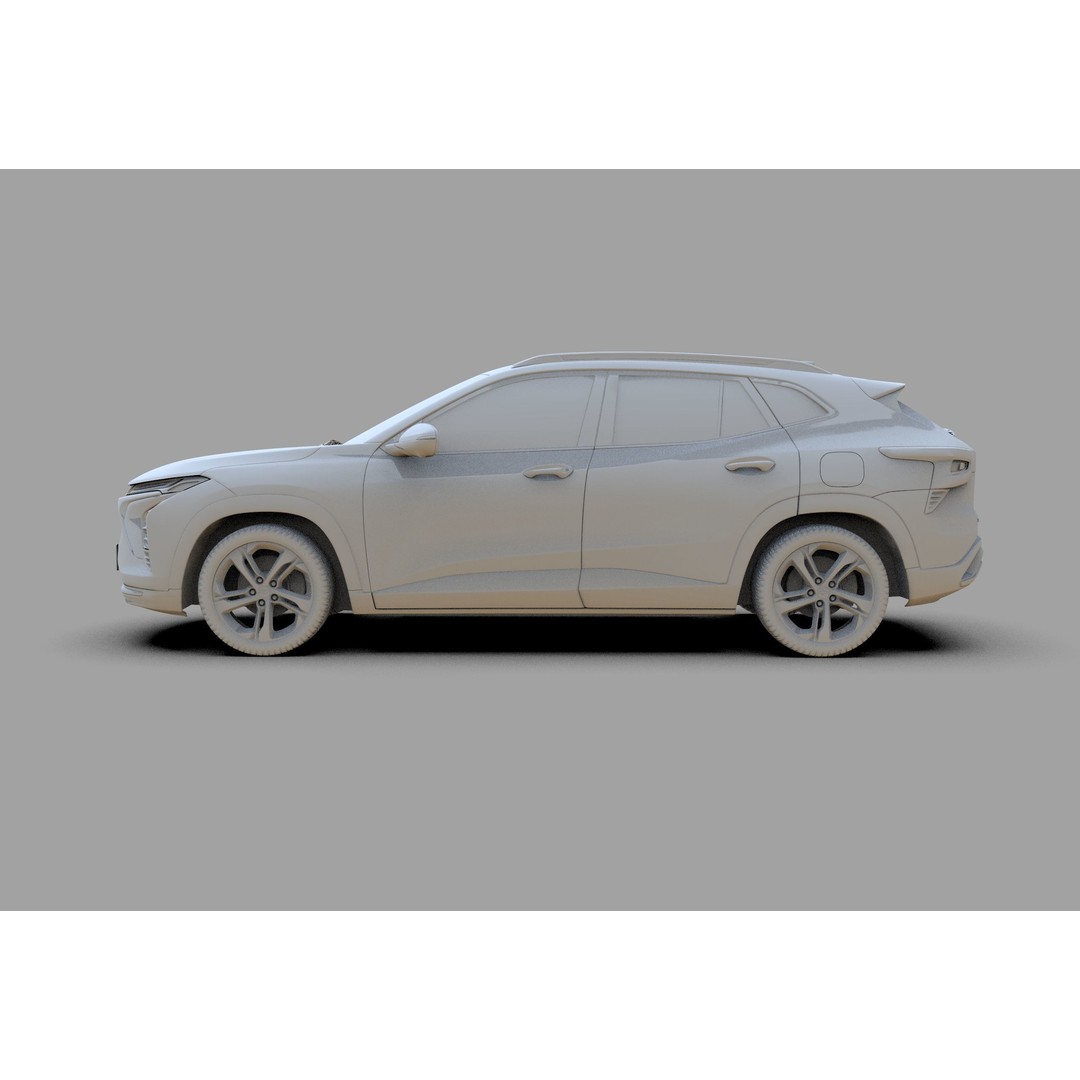 Chevrolet Trax RS 2023 3D Model – High Poly Game Asset, FBX & OBJ - View 29