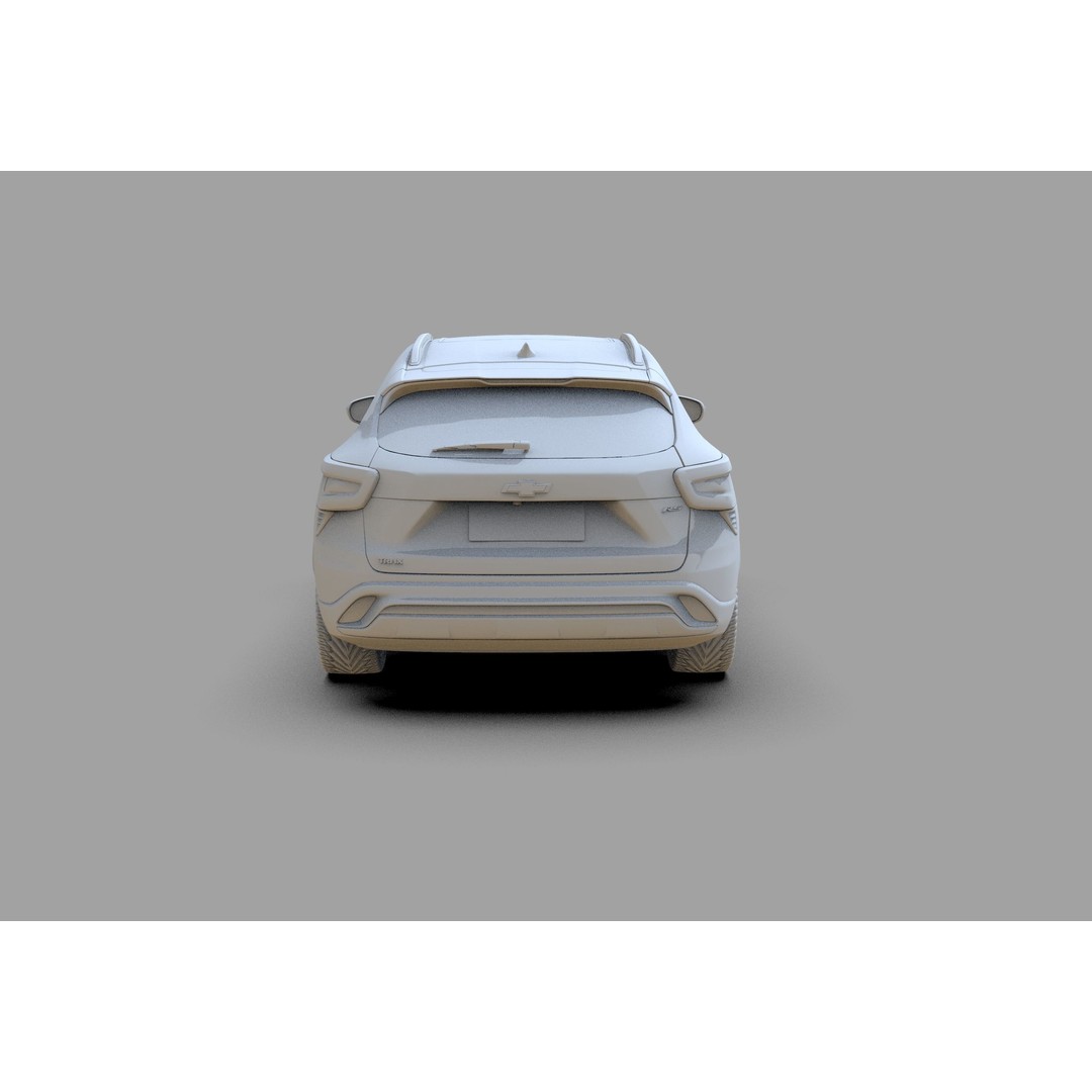 Chevrolet Trax RS 2023 3D Model – High Poly Game Asset, FBX & OBJ - View 31