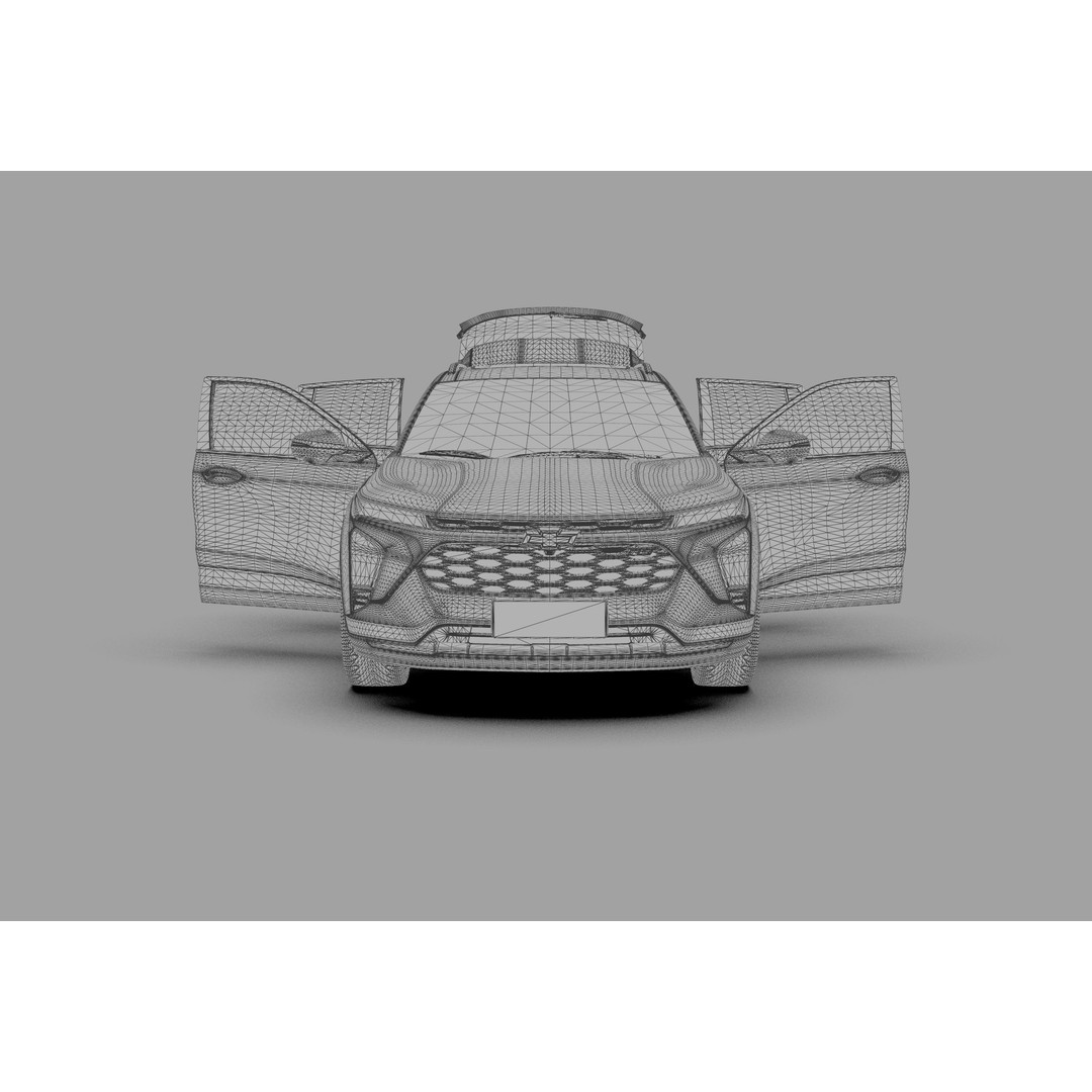 Chevrolet Trax RS 2023 3D Model – High Poly Game Asset, FBX & OBJ - View 44
