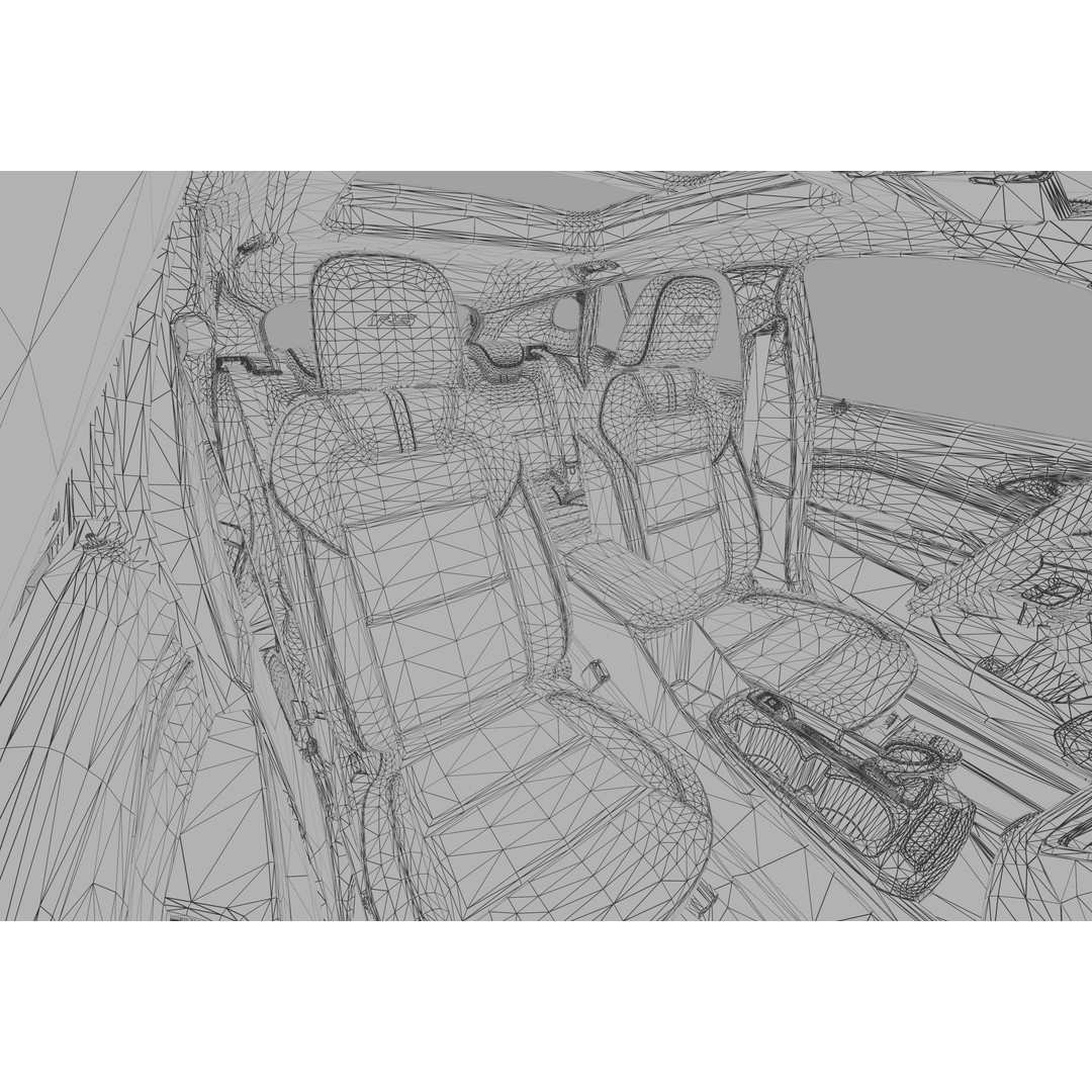 Chevrolet Trax RS 2023 3D Model – High Poly Game Asset, FBX & OBJ - View 49