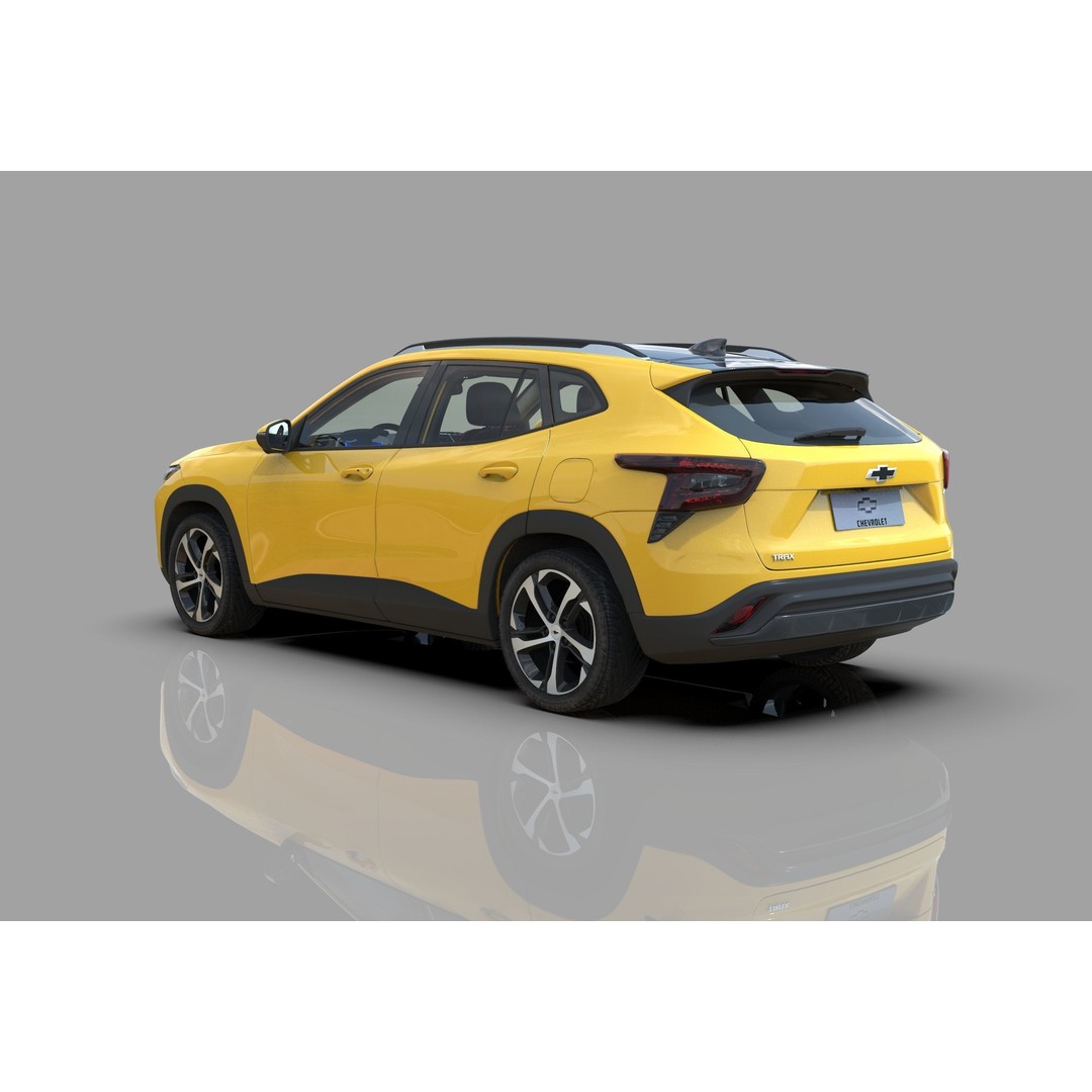 Chevrolet Trax RS 2023 3D Model – High Poly Game Asset, FBX & OBJ - View 5