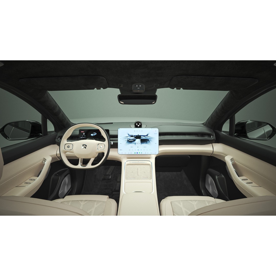 2025 Nio EL6 ES6 3D Model – High Poly Vehicle with Interior, FBX, OBJ - View 12