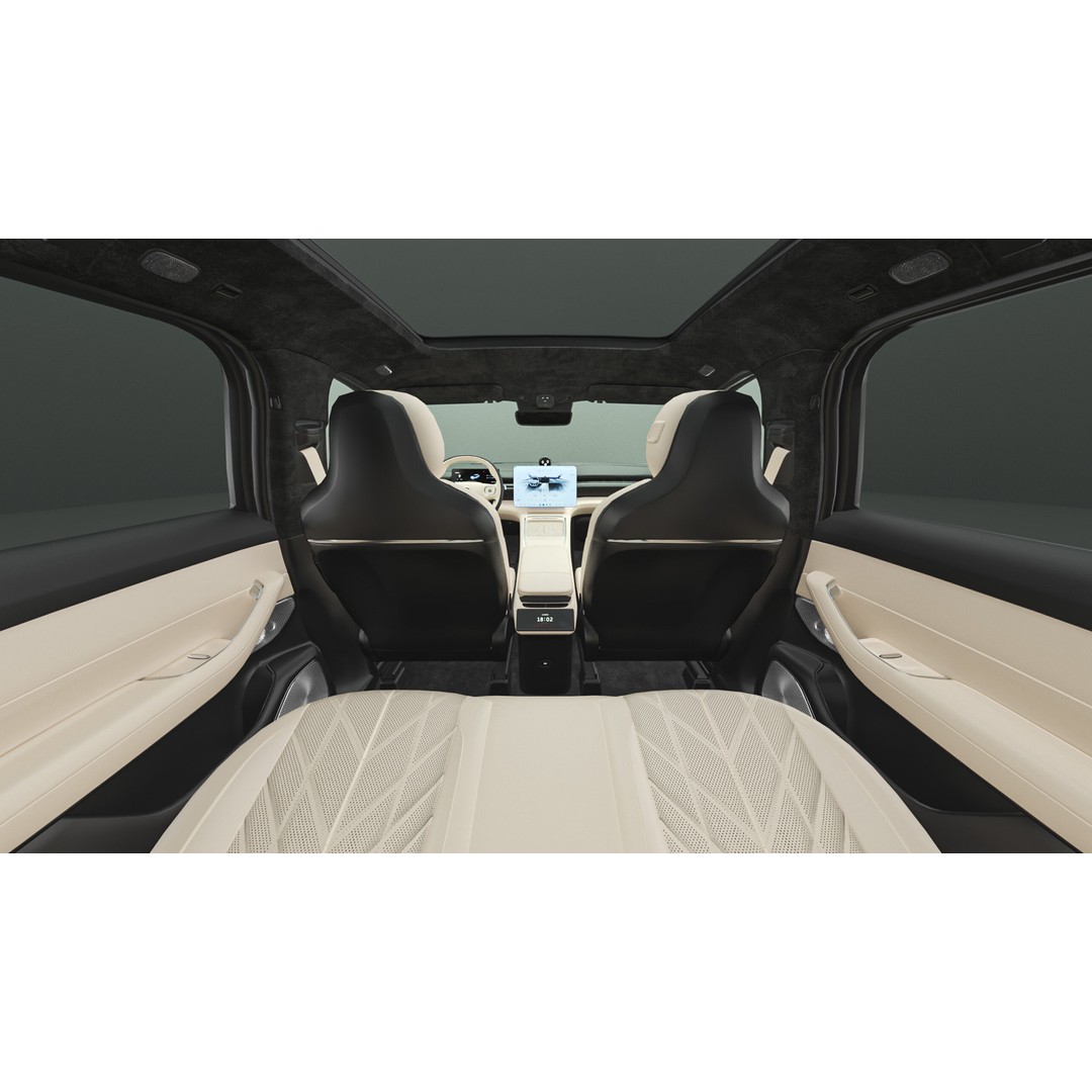 2025 Nio EL6 ES6 3D Model – High Poly Vehicle with Interior, FBX, OBJ - View 15