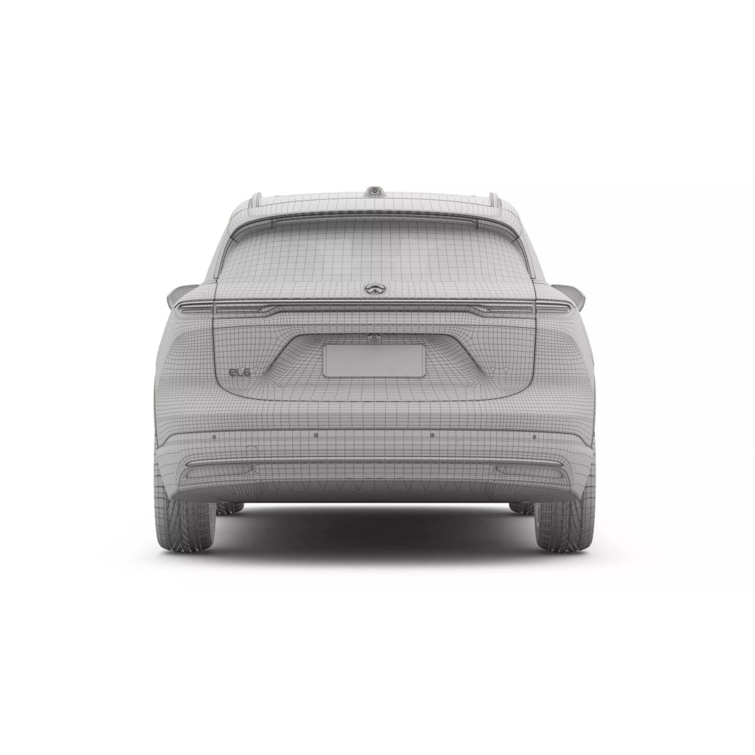 2025 Nio EL6 ES6 3D Model – High Poly Vehicle with Interior, FBX, OBJ - View 20