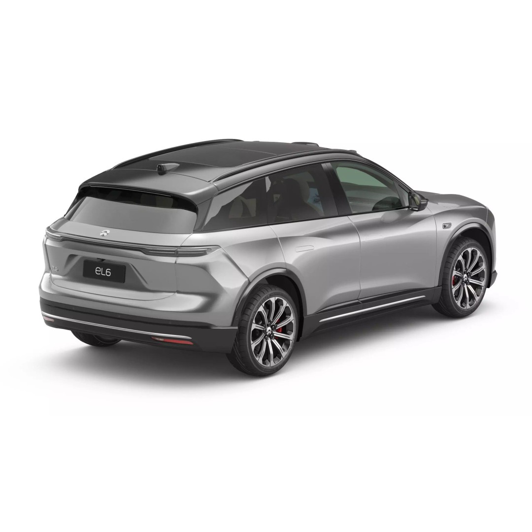 2025 Nio EL6 ES6 3D Model – High Poly Vehicle with Interior, FBX, OBJ - View 3