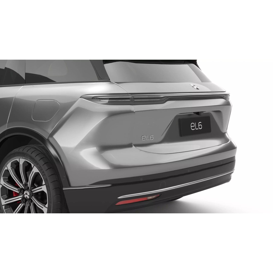 2025 Nio EL6 ES6 3D Model – High Poly Vehicle with Interior, FBX, OBJ - View 5