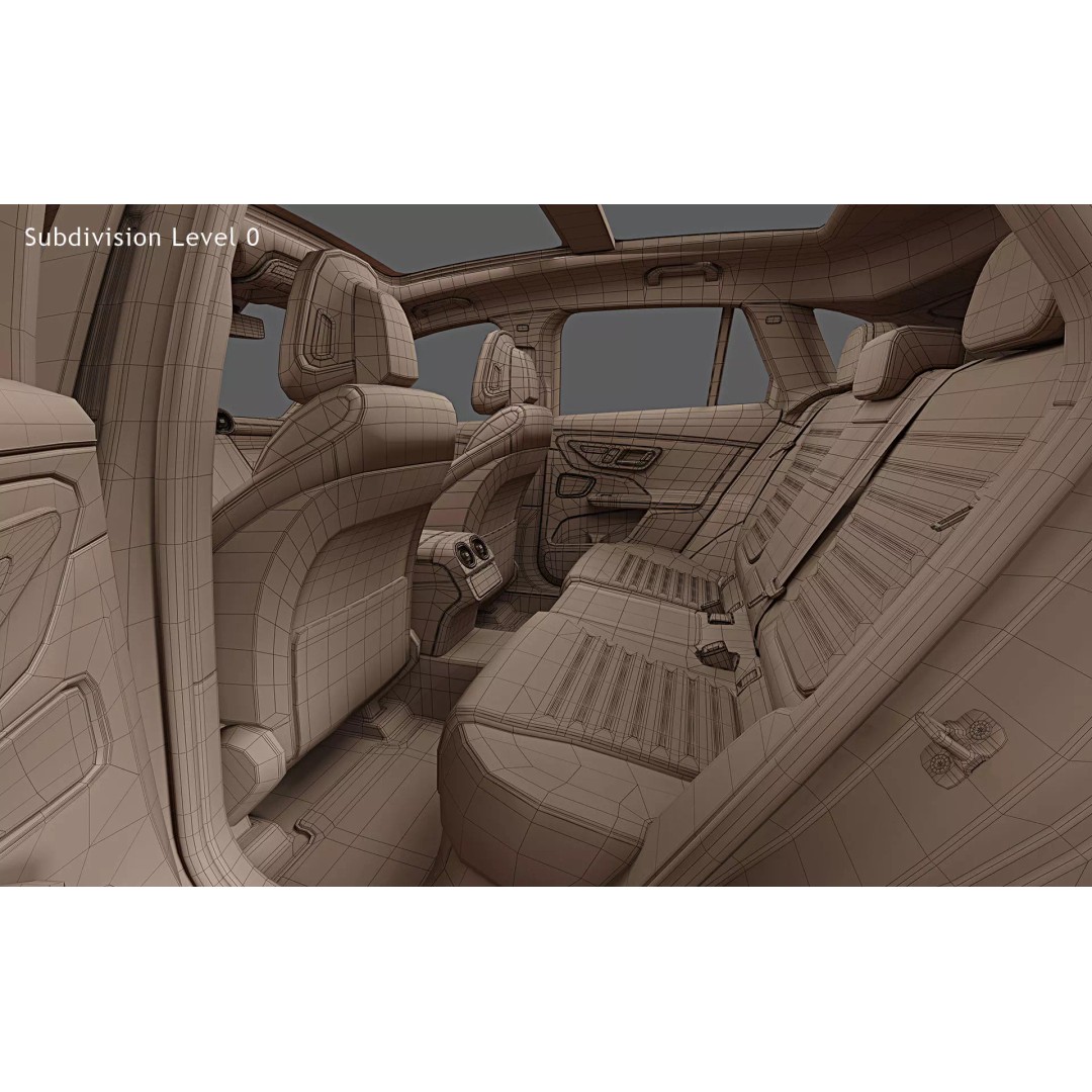 2023 Mercedes-Benz GLC 3D Model – Photorealistic SUV, PBR Textures, FBX - View 32