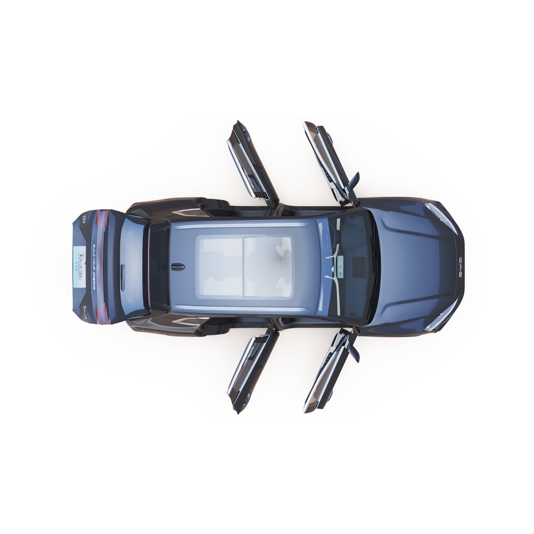 2023 BYD Sealion 3D Model – High Poly SUV, FBX, OBJ Formats - View 10