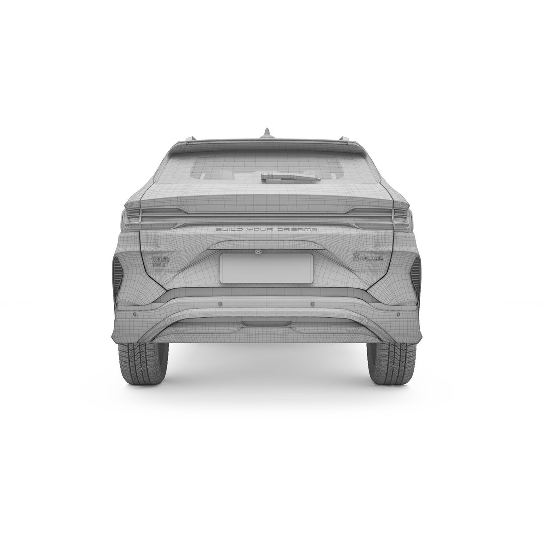 2023 BYD Sealion 3D Model – High Poly SUV, FBX, OBJ Formats - View 20