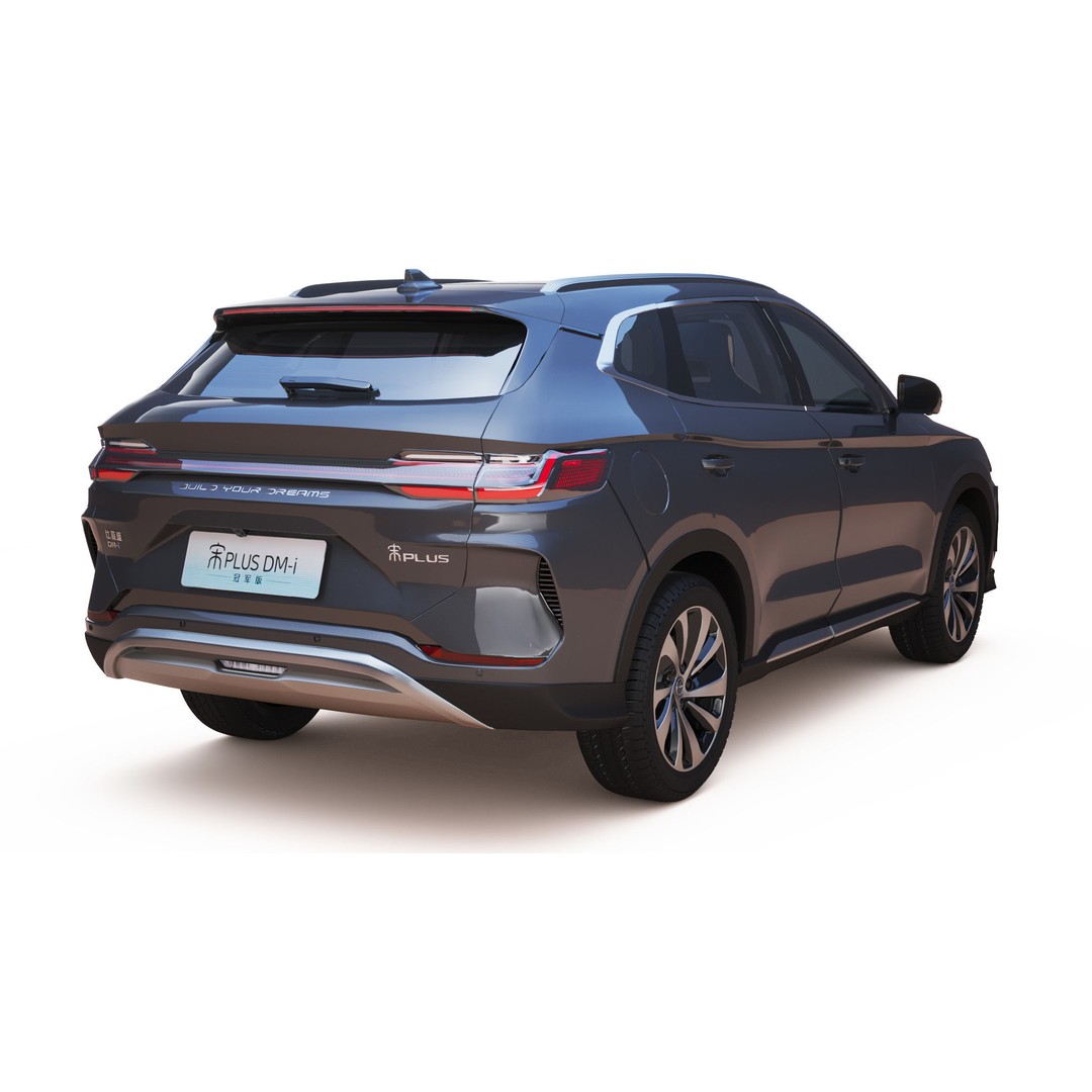 2023 BYD Sealion 3D Model – High Poly SUV, FBX, OBJ Formats - View 3