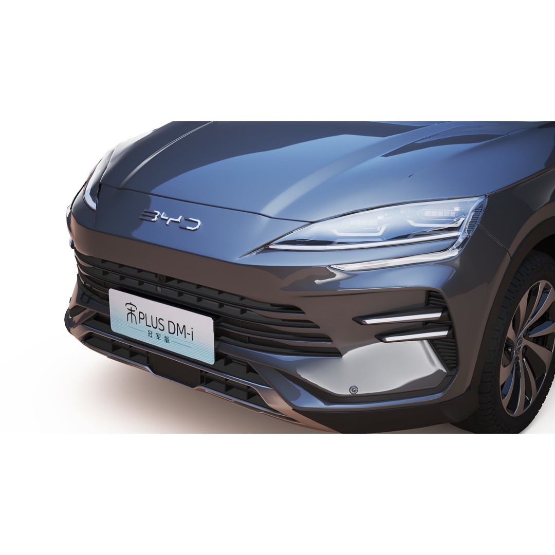 2023 BYD Sealion 3D Model – High Poly SUV, FBX, OBJ Formats - View 8