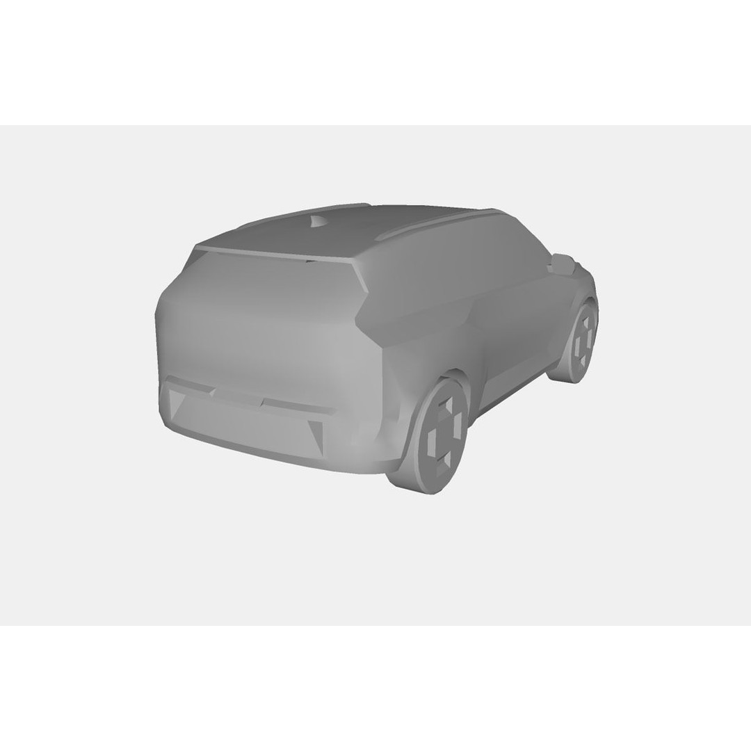 Kia EV3 2025 3D Model – Low Poly SUV, FBX & PBR Textures - View 22