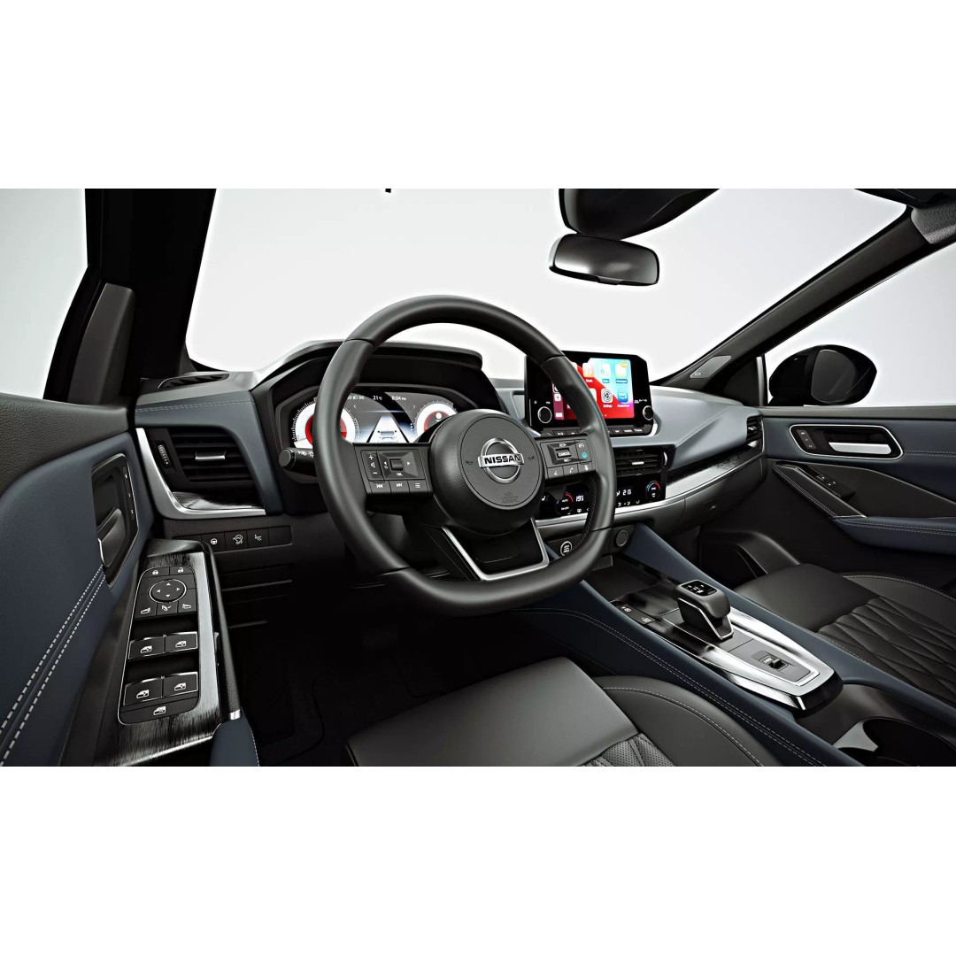 2022 Nissan Qashqai 3D Model – High-Quality SUV Asset, FBX, PBR - View 12