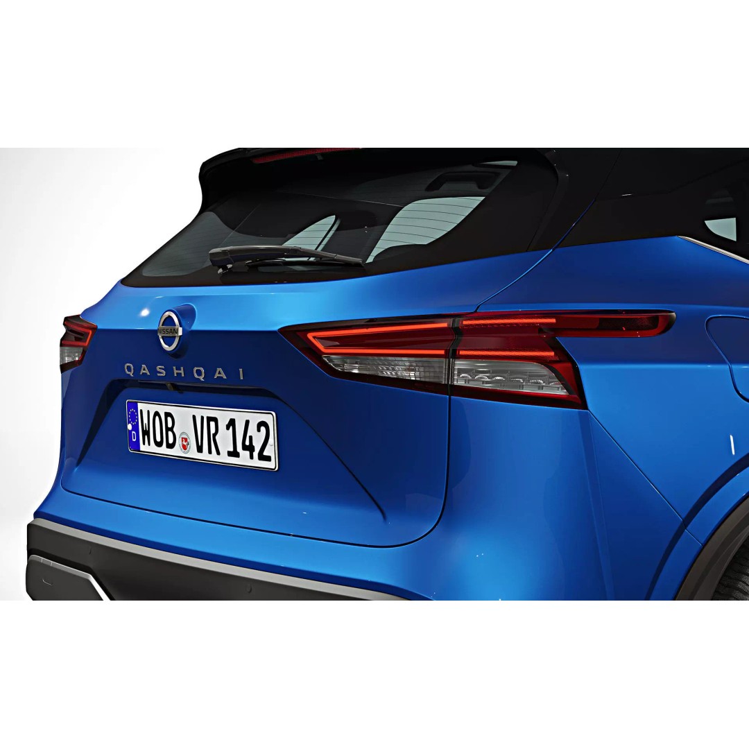 2022 Nissan Qashqai 3D Model – High-Quality SUV Asset, FBX, PBR - View 9