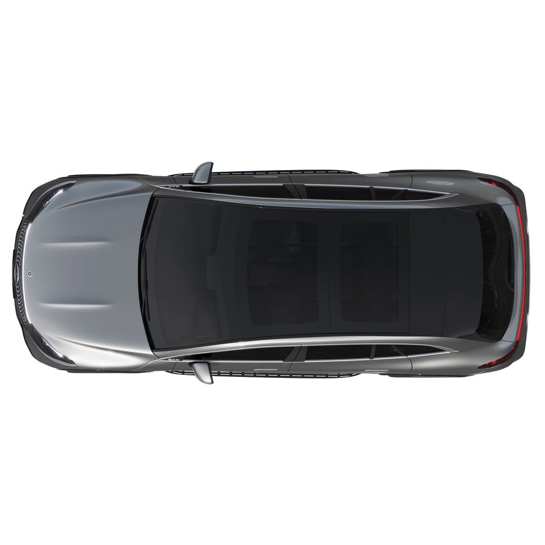 Mercedes-Benz EQS SUV 3D Model – High Poly Vehicle Asset, FBX, OBJ - View 10