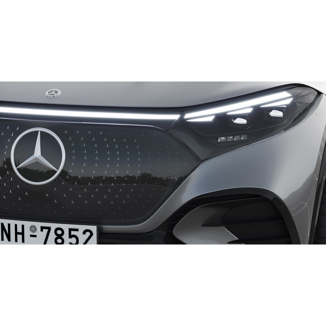 Mercedes-Benz EQS SUV 3D Model – High Poly Vehicle Asset, FBX, OBJ - View 14