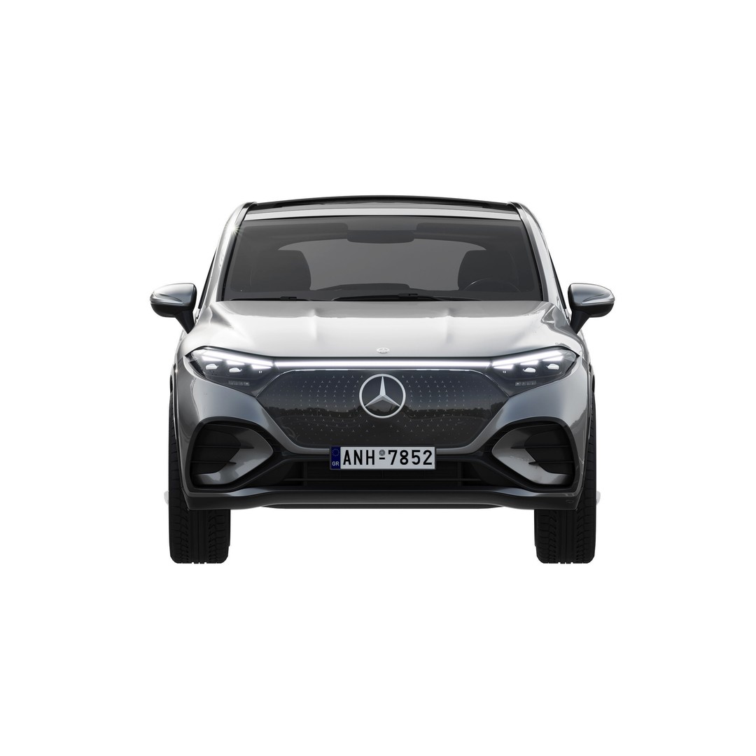 Mercedes-Benz EQS SUV 3D Model – High Poly Vehicle Asset, FBX, OBJ - View 8