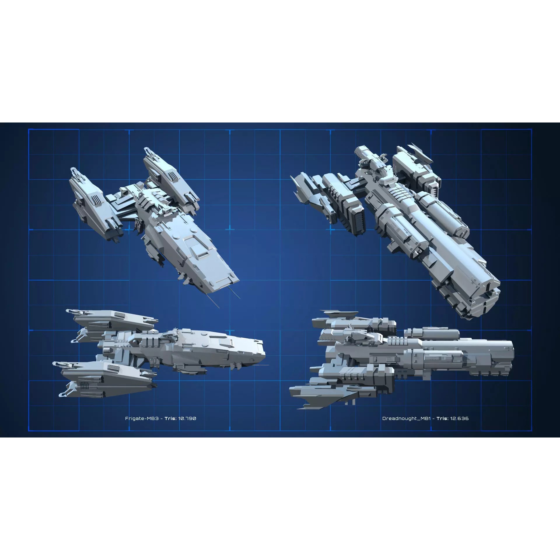 LOW - SPACE Vol03 - Low-Poly Game-Ready 3D Model - View 5