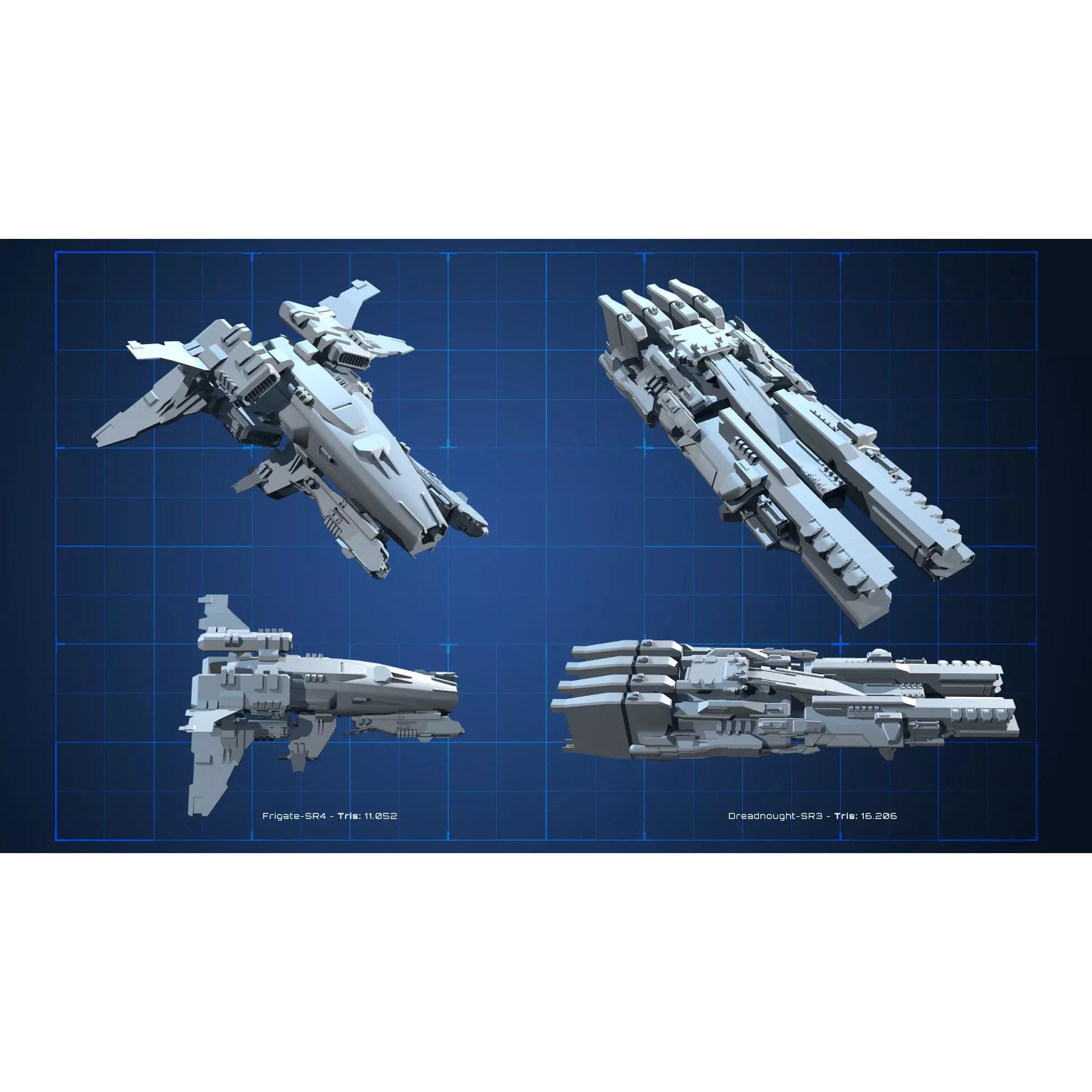 LOW - SPACE Vol03 - Low-Poly Game-Ready 3D Model - View 7