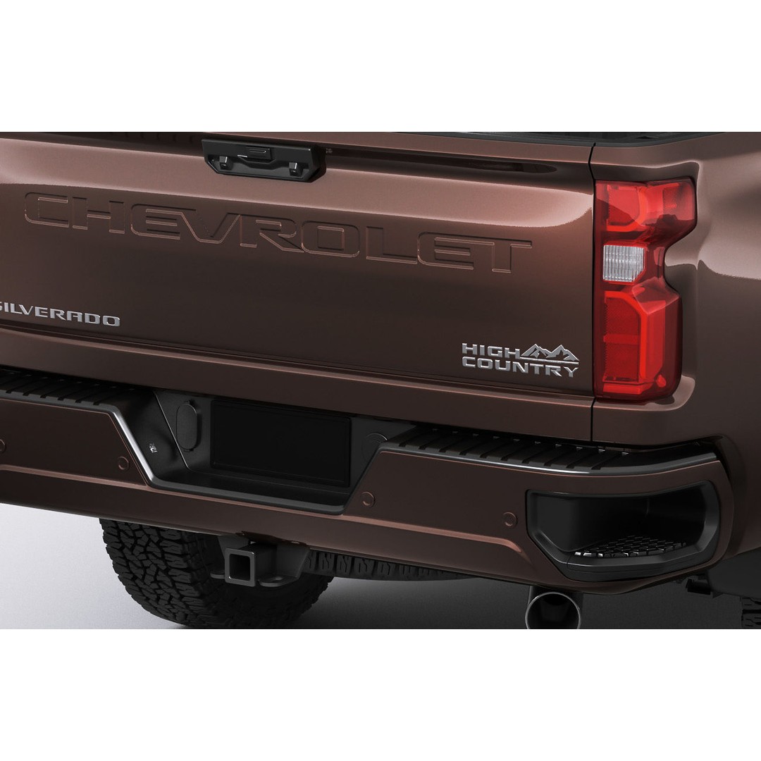 Silverado 2020 2500 HD 3D Model – High Poly Truck Asset, FBX, OBJ - View 6