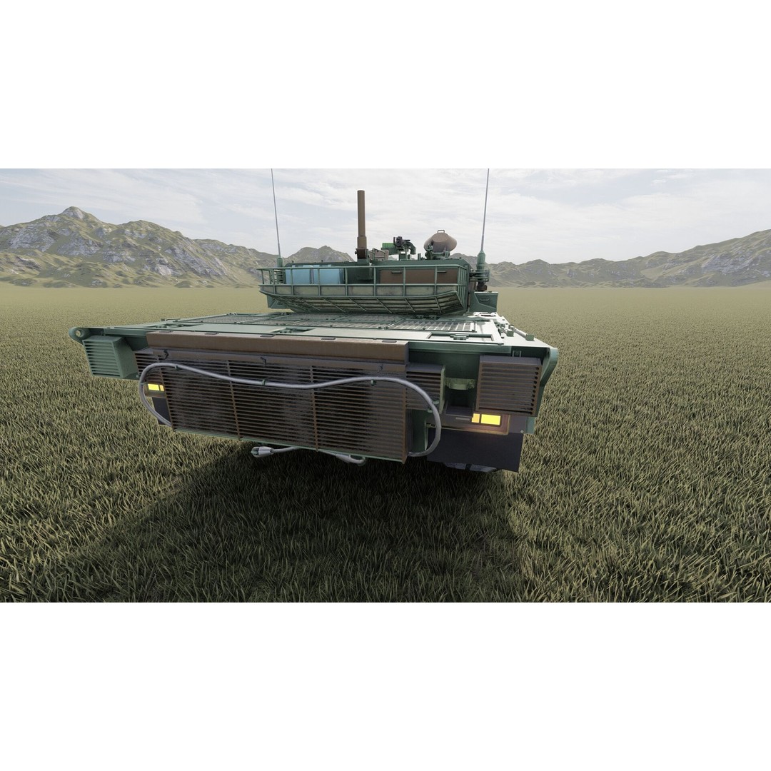 Type 90 Tank 3D Model – Detailed Military Vehicle with Interior, SketchUp & Lumion Ready - View 13