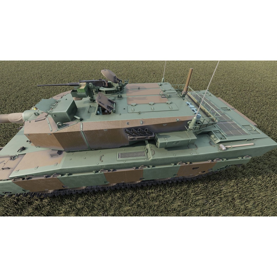 Type 90 Tank 3D Model – Detailed Military Vehicle with Interior, SketchUp & Lumion Ready - View 18