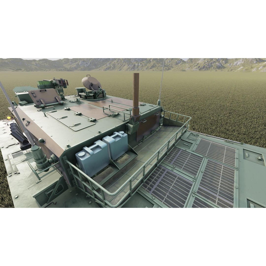 Type 90 Tank 3D Model – Detailed Military Vehicle with Interior, SketchUp & Lumion Ready - View 19