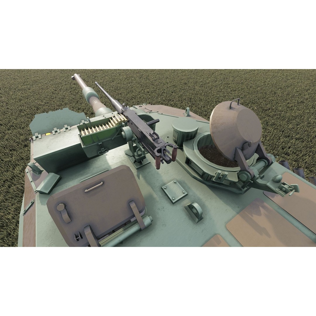 Type 90 Tank 3D Model – Detailed Military Vehicle with Interior, SketchUp & Lumion Ready - View 21