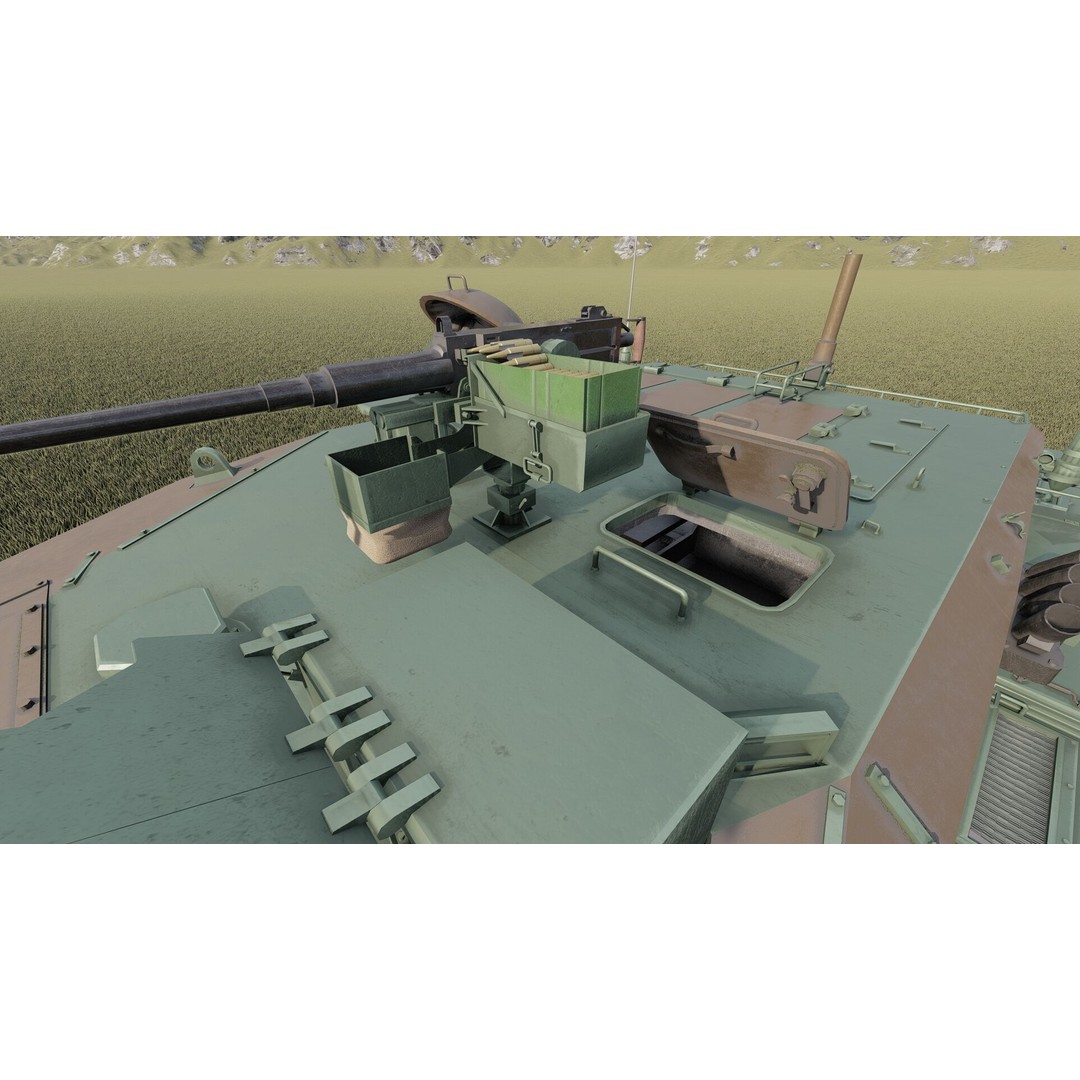 Type 90 Tank 3D Model – Detailed Military Vehicle with Interior, SketchUp & Lumion Ready - View 22