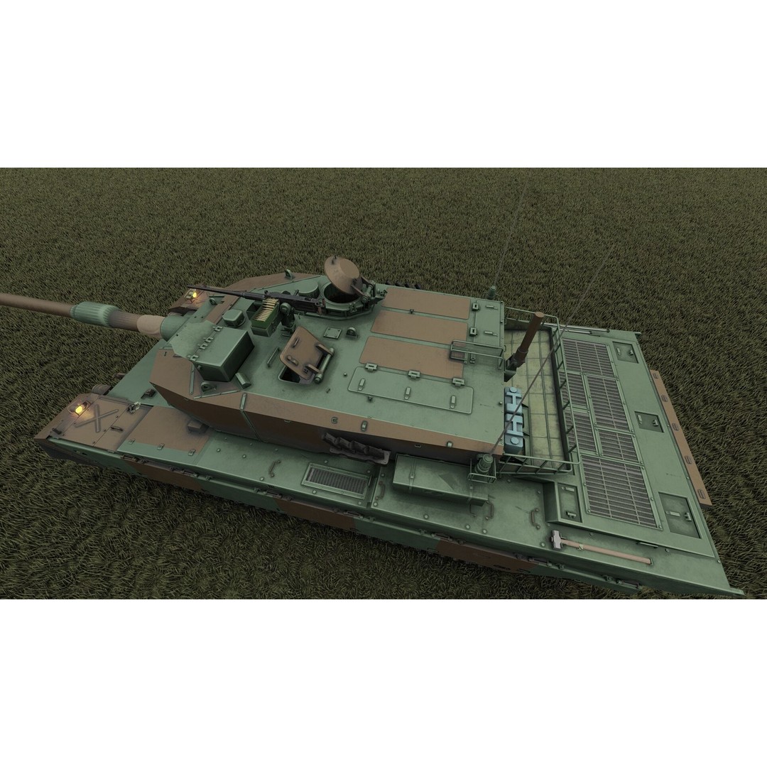 Type 90 Tank 3D Model – Detailed Military Vehicle with Interior, SketchUp & Lumion Ready - View 28