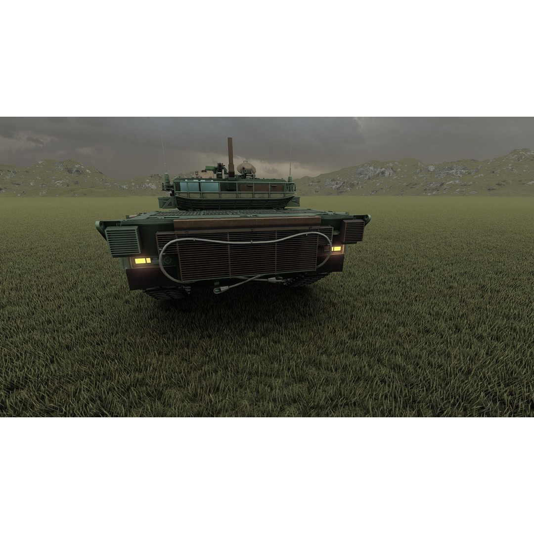 Type 90 Tank 3D Model – Detailed Military Vehicle with Interior, SketchUp & Lumion Ready - View 29