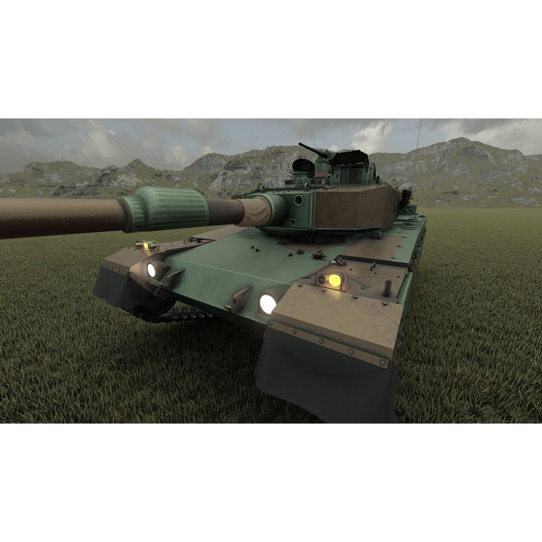 Type 90 Tank 3D Model – Detailed Military Vehicle with Interior, SketchUp & Lumion Ready - View 32