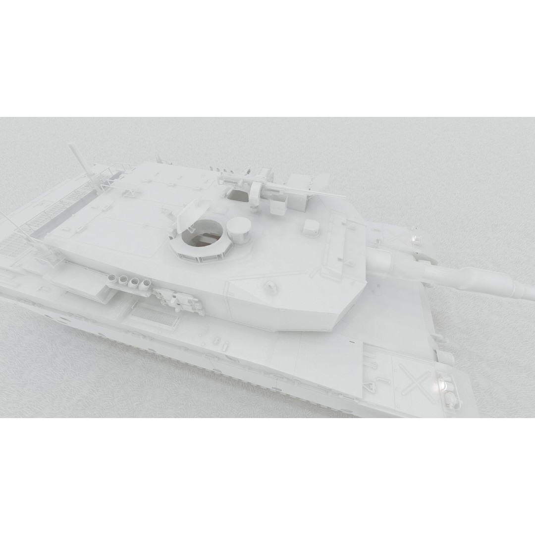 Type 90 Tank 3D Model – Detailed Military Vehicle with Interior, SketchUp & Lumion Ready - View 39