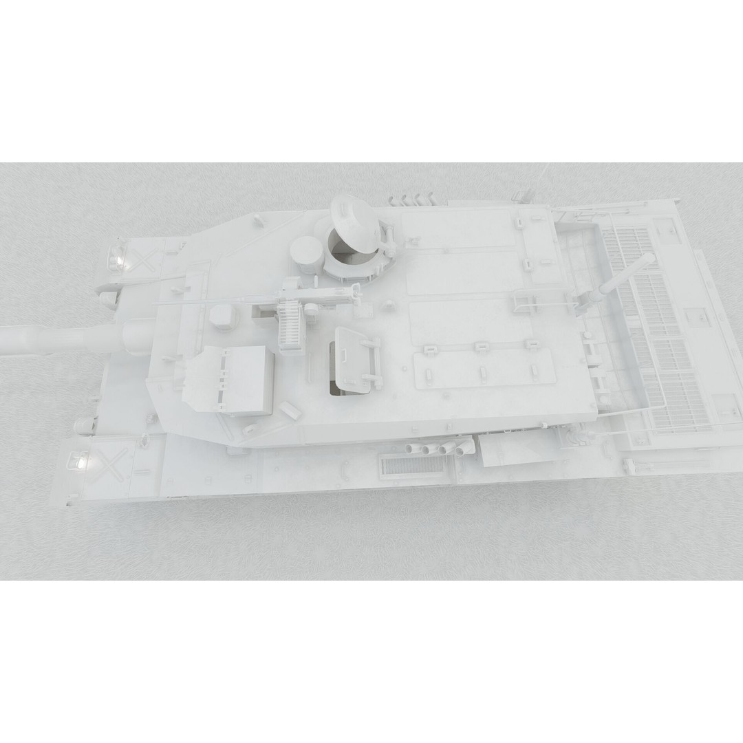 Type 90 Tank 3D Model – Detailed Military Vehicle with Interior, SketchUp & Lumion Ready - View 44