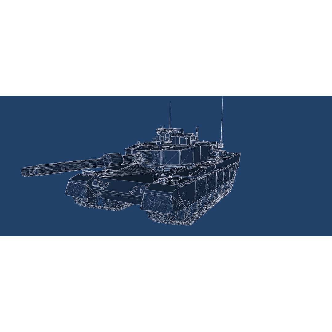 Type 90 Tank 3D Model – Detailed Military Vehicle with Interior, SketchUp & Lumion Ready - View 46