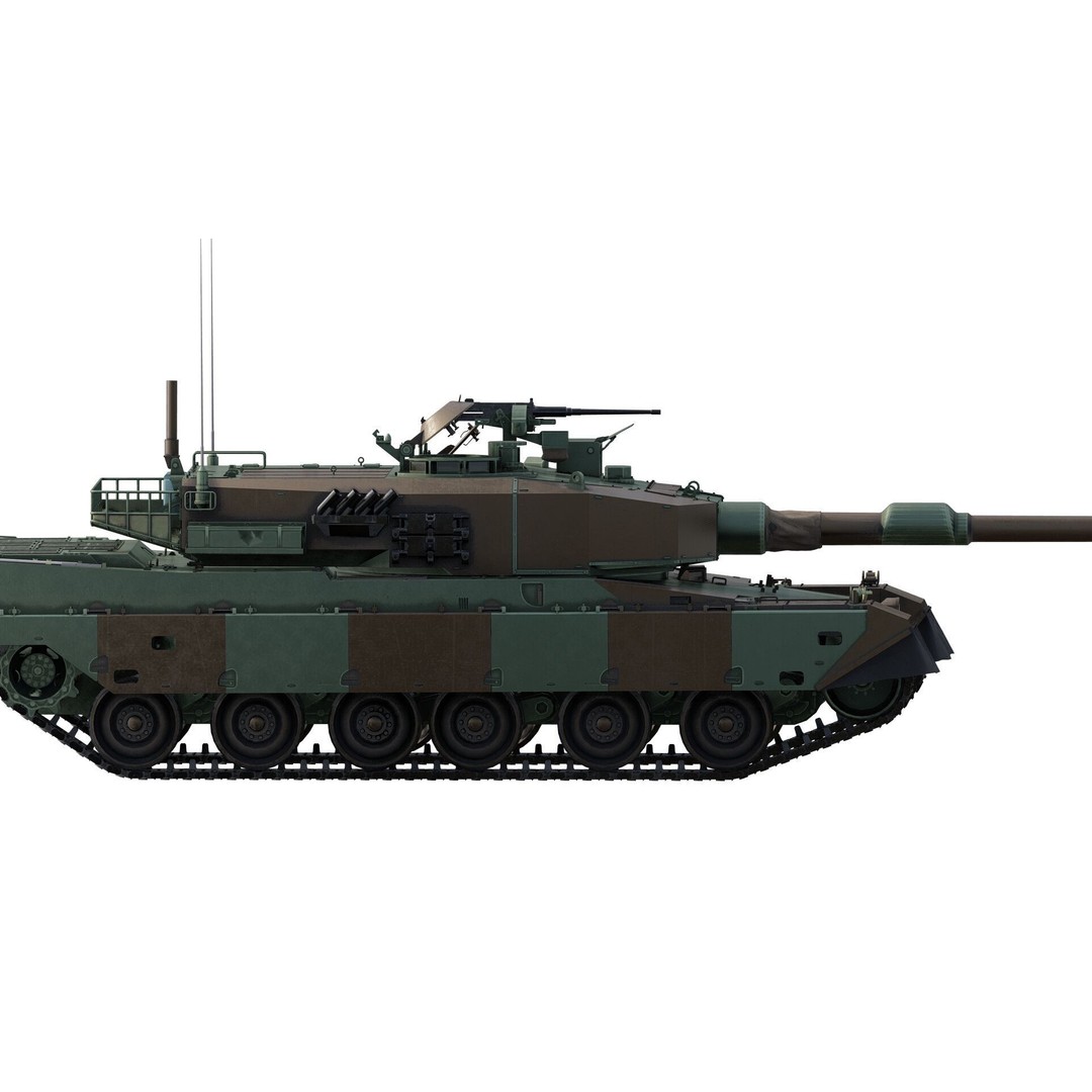 Type 90 Tank 3D Model – Detailed Military Vehicle with Interior, SketchUp & Lumion Ready - View 5