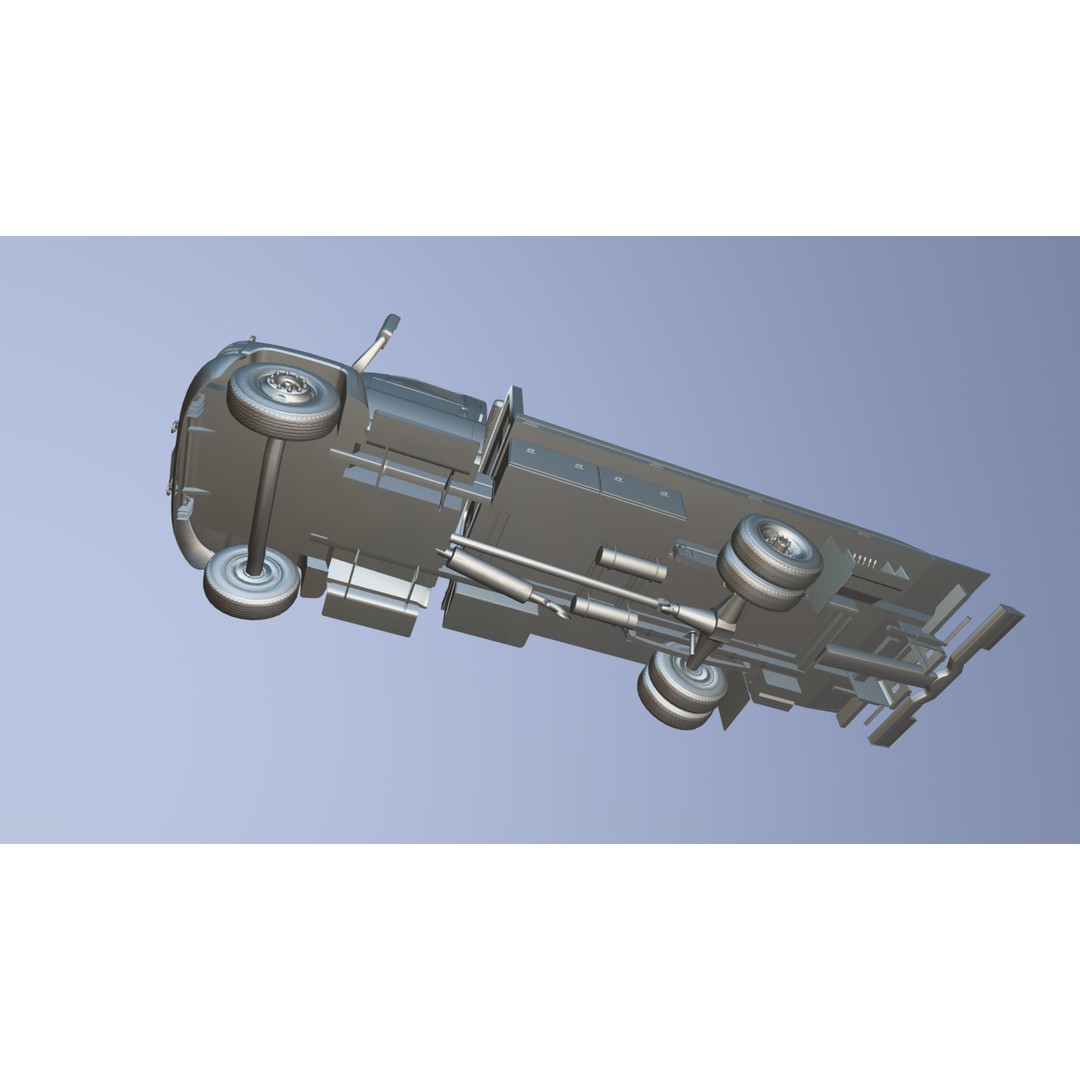 Towtruck 3D Model – Low Poly Game Ready Asset, PBR Textures - View 29