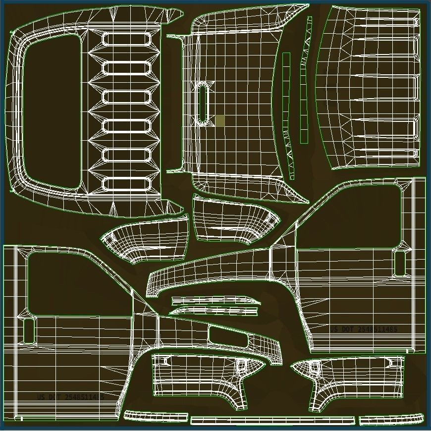 Towtruck 3D Model – Low Poly Game Ready Asset, PBR Textures - View 38