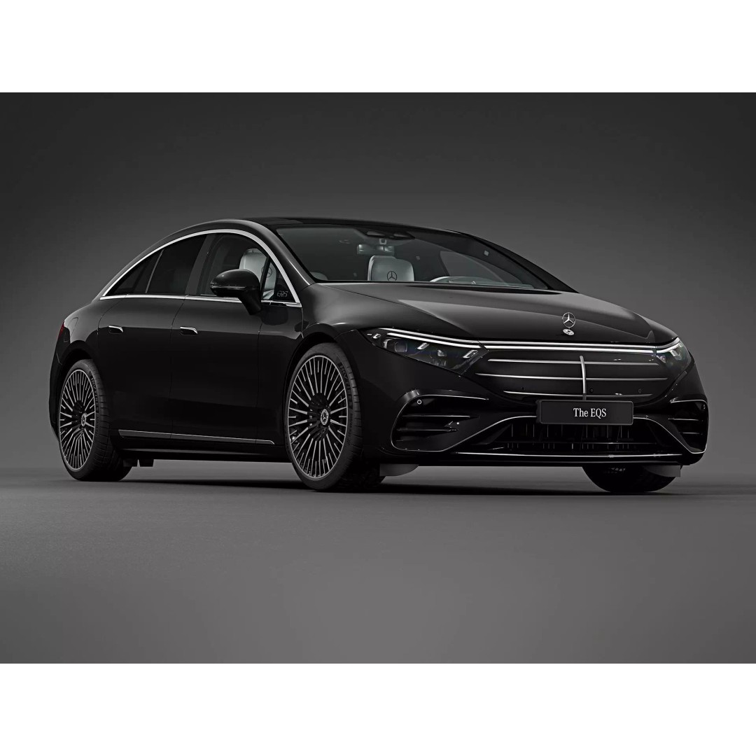 2025 Mercedes-Benz EQS 3D Model – Photorealistic Car Asset, FBX - View 2