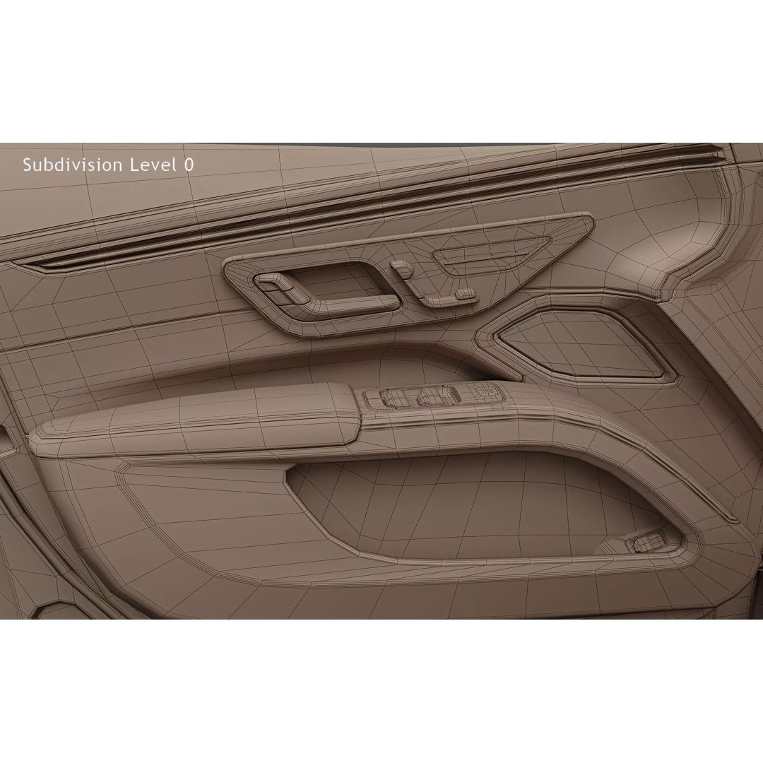 2025 Mercedes-Benz EQS 3D Model – Photorealistic Car Asset, FBX - View 32