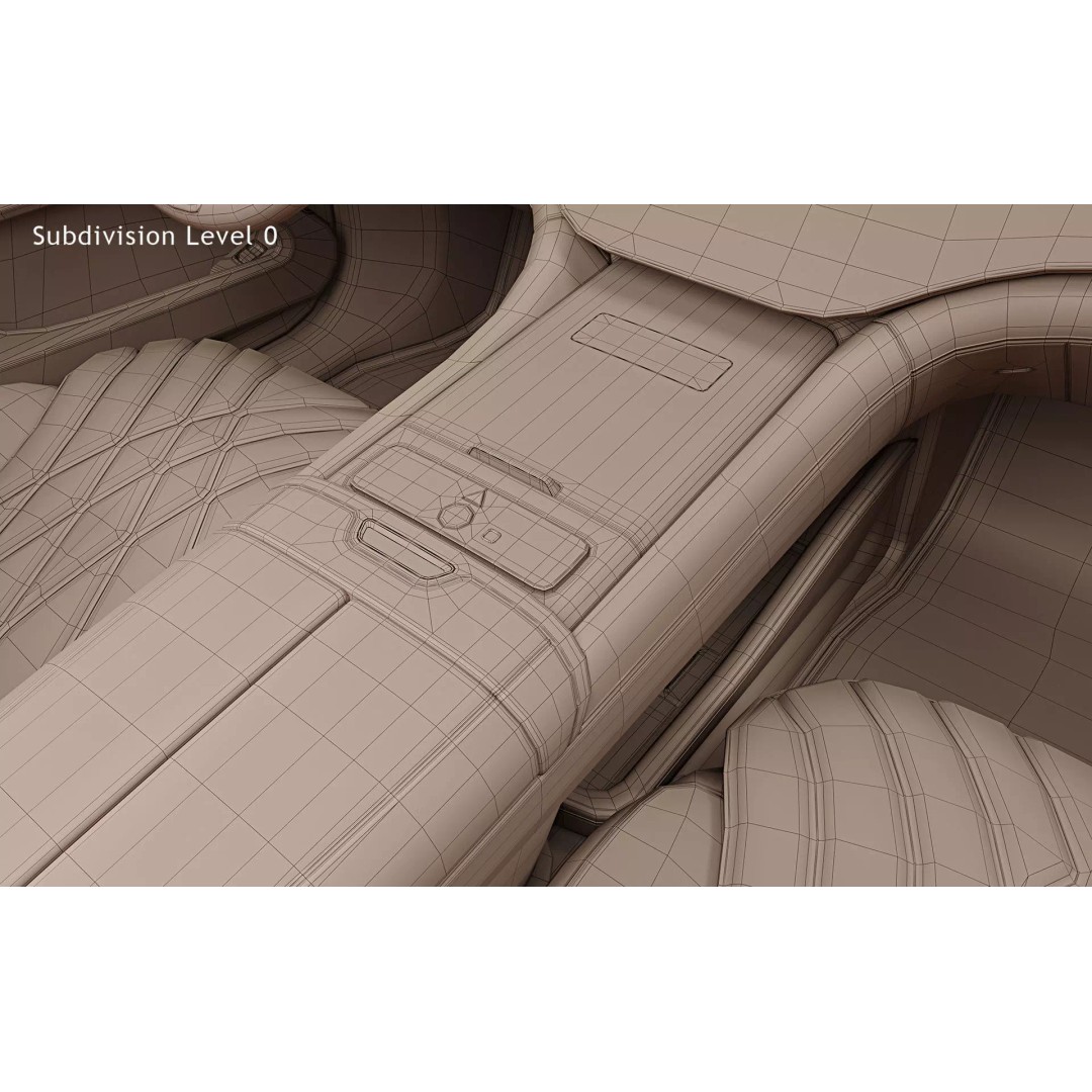 2025 Mercedes-Benz EQS 3D Model – Photorealistic Car Asset, FBX - View 33