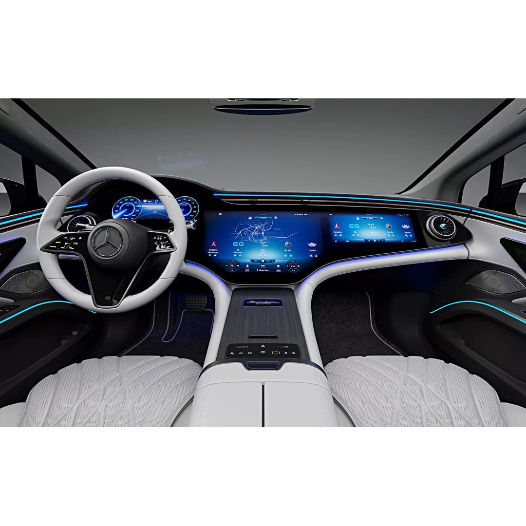 2025 Mercedes-Benz EQS 3D Model – Photorealistic Car Asset, FBX - View 4