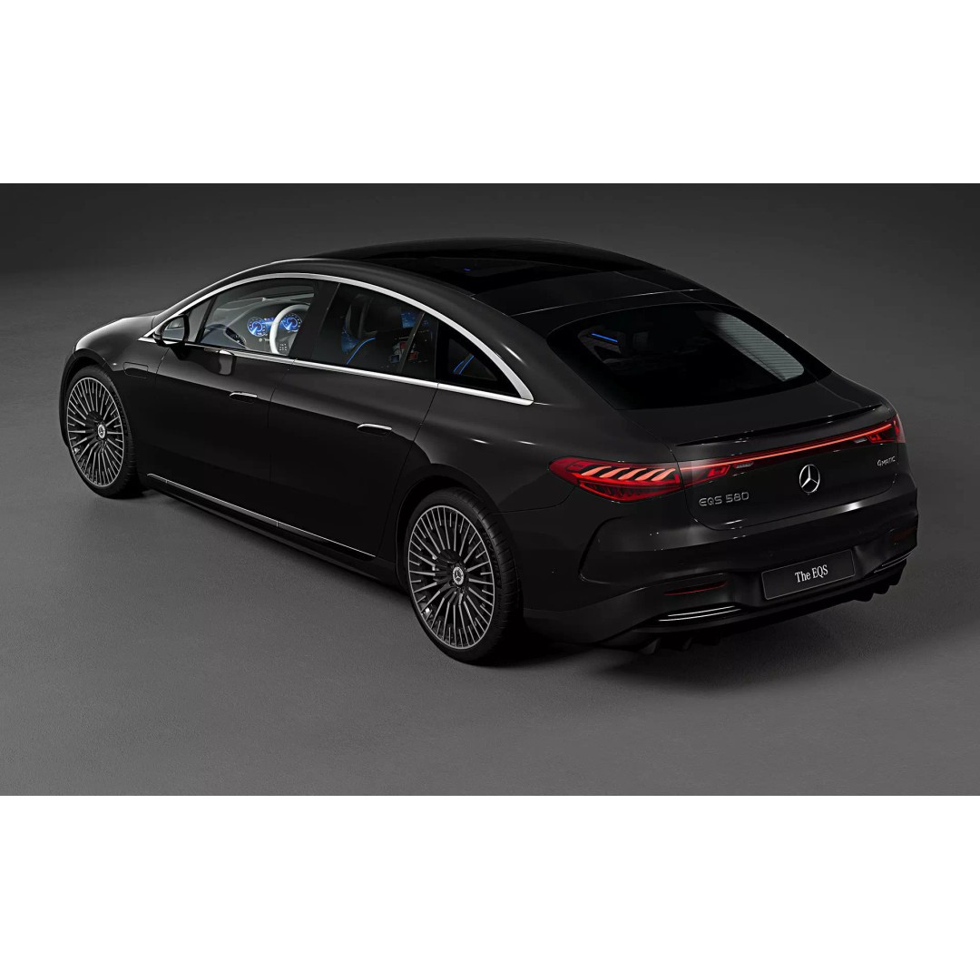 2025 Mercedes-Benz EQS 3D Model – Photorealistic Car Asset, FBX - View 6