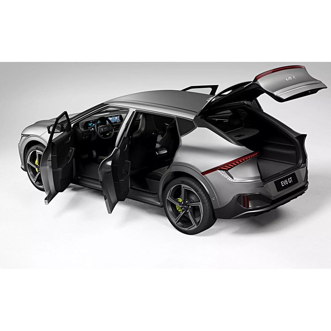 2023 Kia EV6 GT 3D Model – High Poly Game Asset, FBX, OBJ - View 14