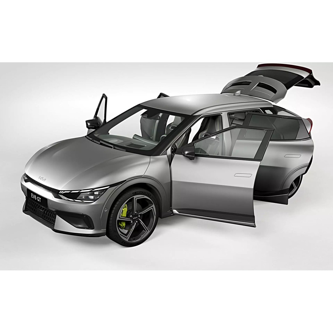 2023 Kia EV6 GT 3D Model – High Poly Game Asset, FBX, OBJ - View 4