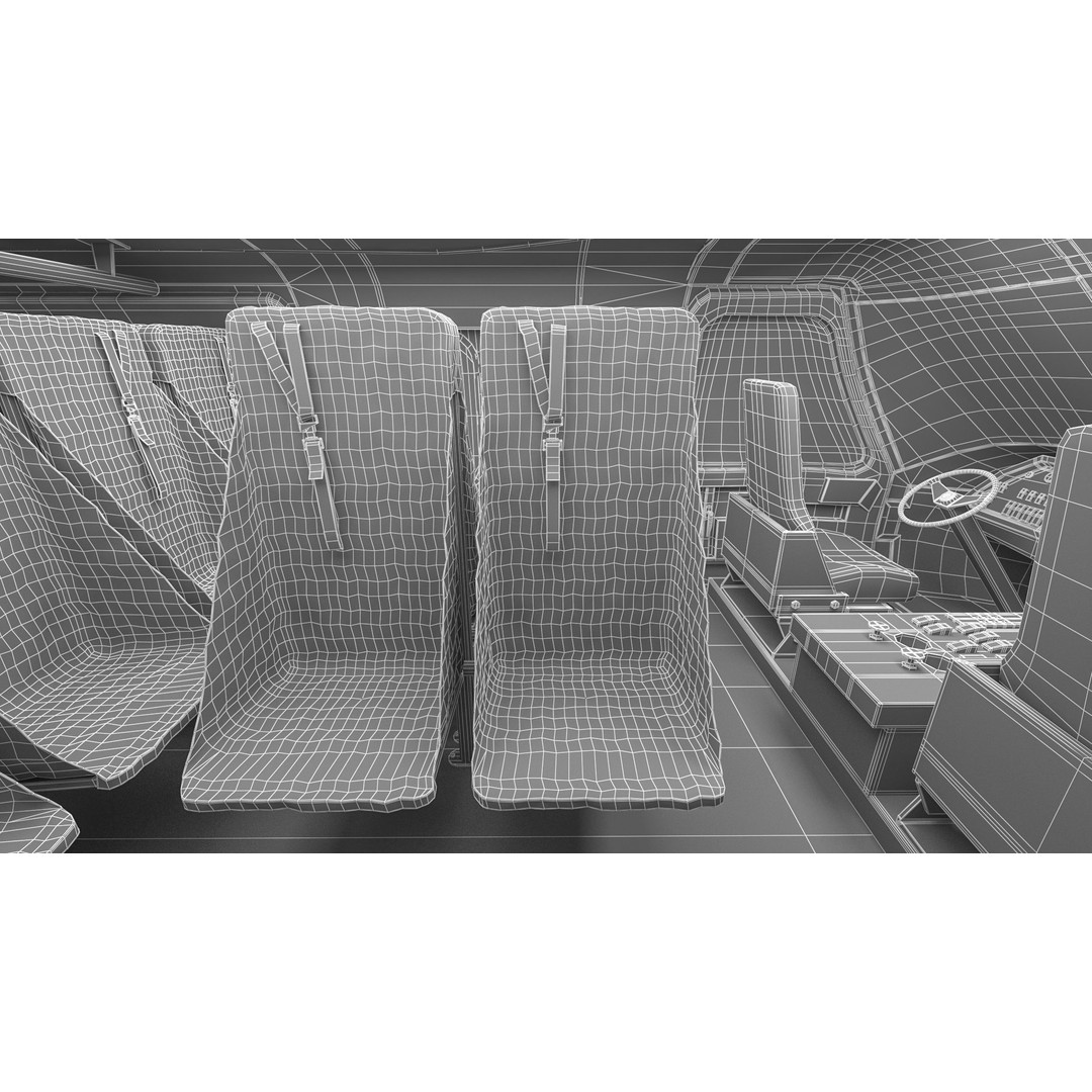 Sikorsky UH-60 Black Hawk 3D Model – Low Poly Military Helicopter, FBX/OBJ - View 46