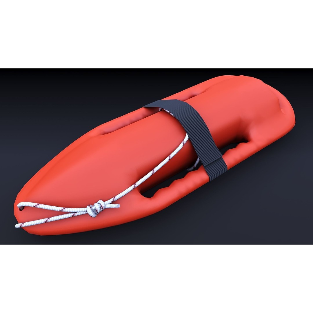 LifeGuard Truck 3D Model – Low Poly Game Asset, FBX, PBR Textures - View 30