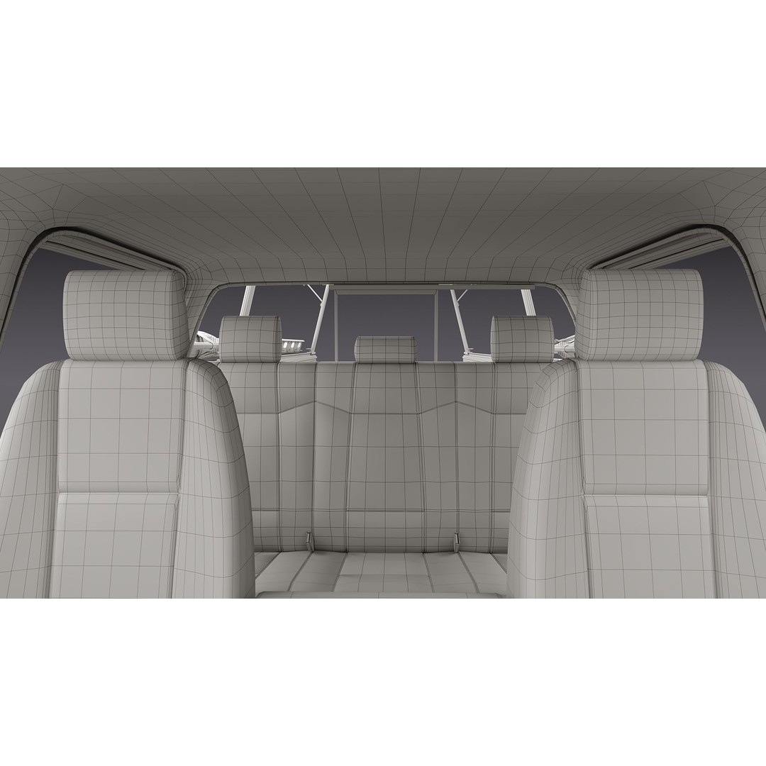 LifeGuard Truck 3D Model – Low Poly Game Asset, FBX, PBR Textures - View 40