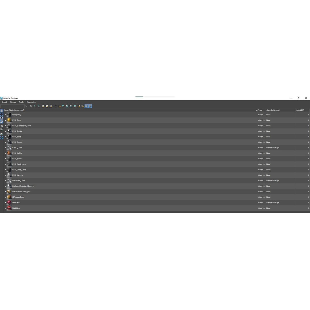 LifeGuard Truck 3D Model – Low Poly Game Asset, FBX, PBR Textures - View 49