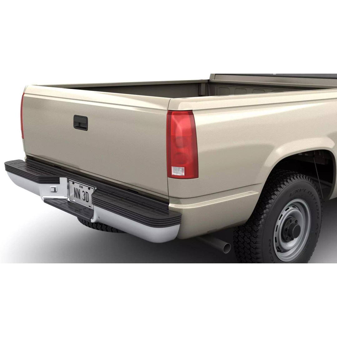 Pickup Truck 3D Model – High Poly 4WD Vehicle, FBX & Blender Formats - View 11